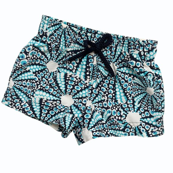 Vilebrequin Baby Boy Swim Shorts Blue Oursinade Size 2ANS/ US 6-12 Months